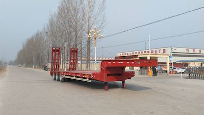 Chenlu  LJT9402TDP Low flatbed semi-trailer