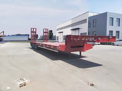 Chenlu  LJT9402TDP Low flatbed semi-trailer