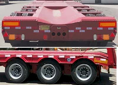 Chenlu  LJT9402TDP Low flatbed semi-trailer