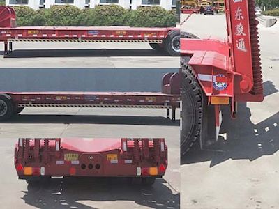 Chenlu  LJT9402TDP Low flatbed semi-trailer