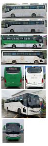 Chinese license plate cars TEG6110BEV07 Pure electric city buses