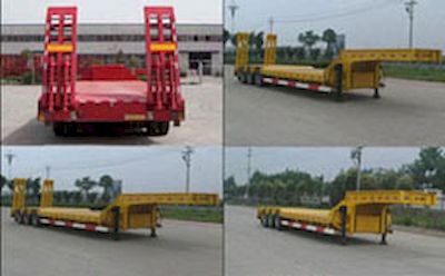 Zhaoxin  CHQ9403TDP Low flatbed semi-trailer