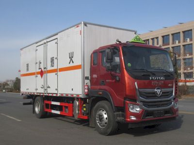 Jiangte brand automobiles JDF5180XRQB6 Flammable gas box transport vehicle