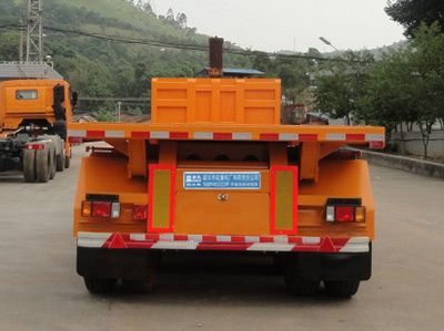 Shaoye  SGQ9400ZZXP Flat dump semi-trailer