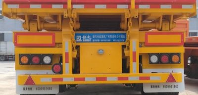 Shaoye  SGQ9400ZZXP Flat dump semi-trailer