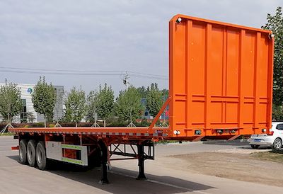 Luosheng CLS9400TPBFlat transport semi-trailer