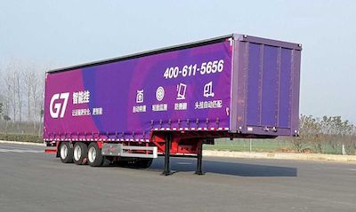 Guangda Hongyuan brand automobiles GHY9400XXYLB Box transport semi-trailer