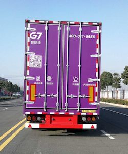 Guangda Hongyuan brand automobiles GHY9400XXYLB Box transport semi-trailer