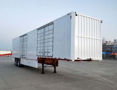 Liangyun brand automobileSLY9350XXYBox transport semi-trailer