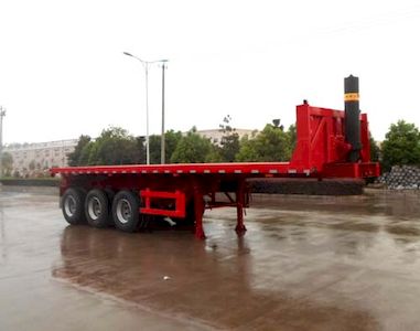 Hengxin Zhiyuan brand automobiles CHX9401ZZXP Flat dump semi-trailer