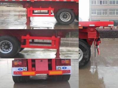 Hengxin Zhiyuan brand automobiles CHX9401ZZXP Flat dump semi-trailer