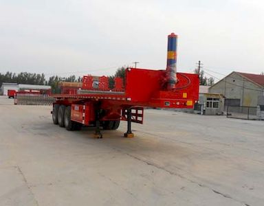 Kaishi Cheng SSX9401ZZXPFlat dump semi-trailer