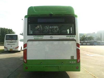 Jinlong  XMQ6127AGCHEVD58 Plug in hybrid urban buses