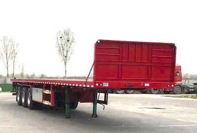 Junwang  WJM9406TPB Flat semi-trailer