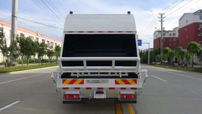 Huatong brand automobiles HCQ5168ZYSJ5 Compressed garbage truck