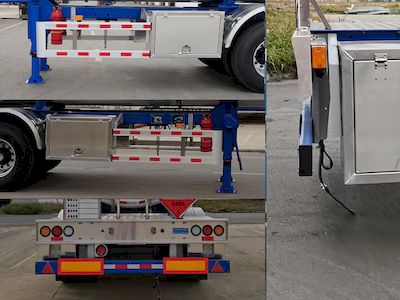 Tonghua  THT9408GRYE Flammable liquid tank transport semi-trailer