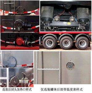 Zhengkang Hongtai brand automobiles HHT9405GRH Lubricating oil tank transport semi-trailer