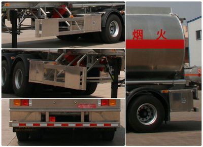 Xingshi  SLS9402GRYA Aluminum alloy oil transport semi-trailer