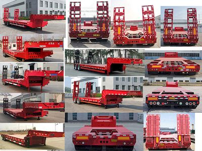 Liangshan Bingyu  TYL9400TDPXZ Low flatbed semi-trailer