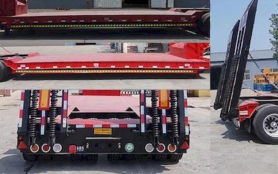 Liangshan Bingyu  TYL9400TDPXZ Low flatbed semi-trailer