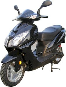 Construction  JS48QT3B moped with two wheels 