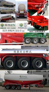 Shengrun  SKW9401GXHB Lower ash semi-trailer