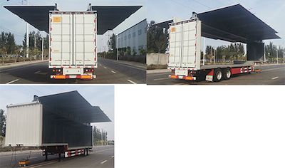 Yanzhao Chunhui  HHC9350XYKE Wing opening box semi-trailer