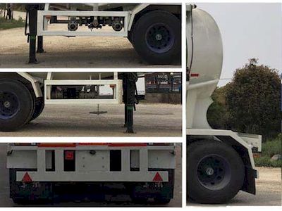 Chengli Heavy Industry Automobile CLH9400GFL Medium density powder material transportation semi-trailer