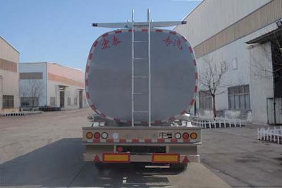 Zhengkang Hongtai brand automobiles HHT9402GSY Aluminum alloy edible oil transportation semi-trailer