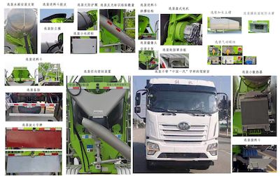 Zhonglian Automobile ZLJ5318GJBJBEVH Electric exchange type pure electric concrete mixing and transportation vehicle