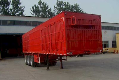 Hongyunda  ZZK9405XXY Box transport semi-trailer