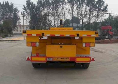 Shengde  ATQ9404ZZXP Flat dump semi-trailer