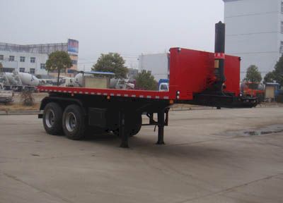 Shenhu  HLQ9350ZZXP Flat dump semi-trailer