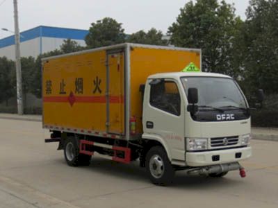 Jiangte brand automobiles JDF5040XRQE5 Flammable gas box transport vehicle