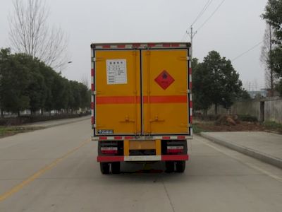 Jiangte brand automobiles JDF5040XRQE5 Flammable gas box transport vehicle