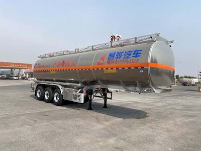 Changhua  HCH9400GYY43 Aluminum alloy oil transport semi-trailer