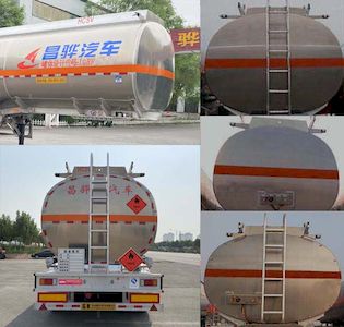 Changhua  HCH9400GYY43 Aluminum alloy oil transport semi-trailer