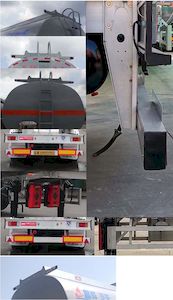 Changhua  HCH9400GYY43 Aluminum alloy oil transport semi-trailer