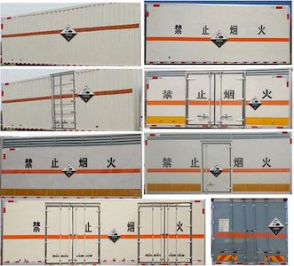 Dongju  LDW5320XFWGLV Corrosive goods box transport vehicle