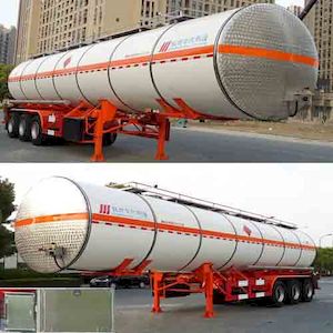 Hongzhou  HZZ9403GRY Flammable liquid tank transport semi-trailer