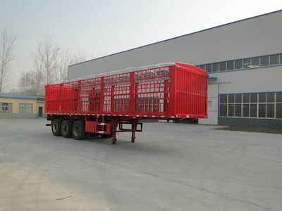 Hualu Yexing brand automobiles HYX9370CCQ Semi trailer for livestock and poultry transportation