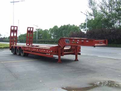 Huilian Automobile HLC9360TDP Low flatbed semi-trailer