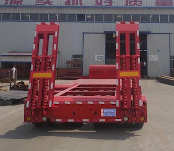 Hualiang Tianhong  LJN9380TDP Low flatbed semi-trailer