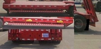 Hualiang Tianhong  LJN9380TDP Low flatbed semi-trailer