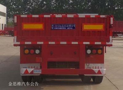 Liyuanda brand automobiles LWY9402 Railboard transport semi-trailer