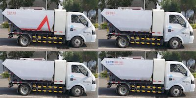 Kairui  SQR5040ZZZBEVEV4 Pure electric self loading and unloading garbage truck