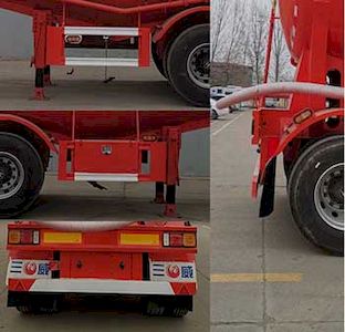 Sanwei  WQY9401GXH Lower ash semi-trailer