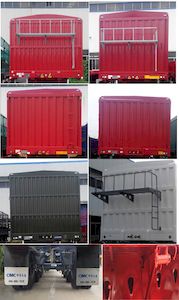 Liangshan Dongyue  CSQ9404CCYA Gantry transport semi-trailer