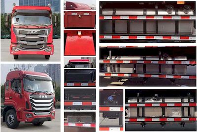 Jianghuai brand automobiles HFC5161XXYP3K2A57KS Box transport vehicle