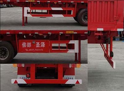 Keyu brand automobiles XQF9400CCY Gantry transport semi-trailer